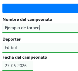 Paso 1: Crear un torneo
